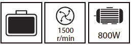 משור חרב Hunter 800W
