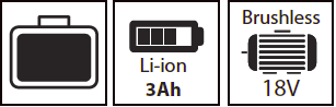משור חרב נטען Hunter / גוף בלבד
