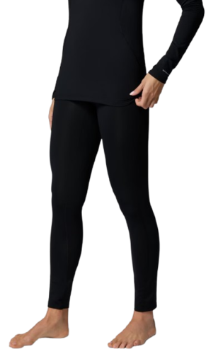 מכנסיי טייץ  תרמיים ארוכים לנשים Midweight Stretch Baselayer Tights שחורות – Columbia