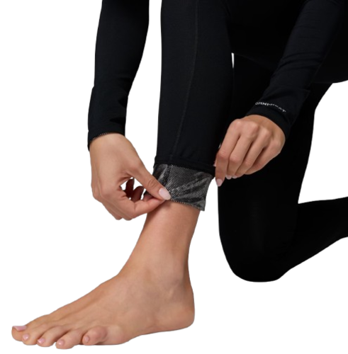 מכנסיי טייץ  תרמיים ארוכים לנשים Midweight Stretch Baselayer Tights שחורות – Columbia