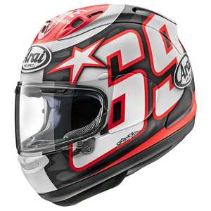 קסדה מלאה אראי צביעת שחור אדום שחור - Arai RX-7V Evo HAYDEN Helmet
