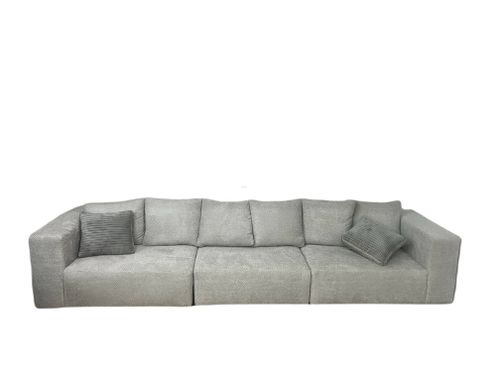 ספה לסלון פינתית לסלון דגם ריאל 260X200 הכוללת הדום מודולארי