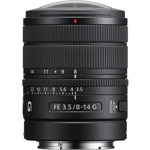 עדשה Sony FE 8-14mm f/3.5 Fisheye G