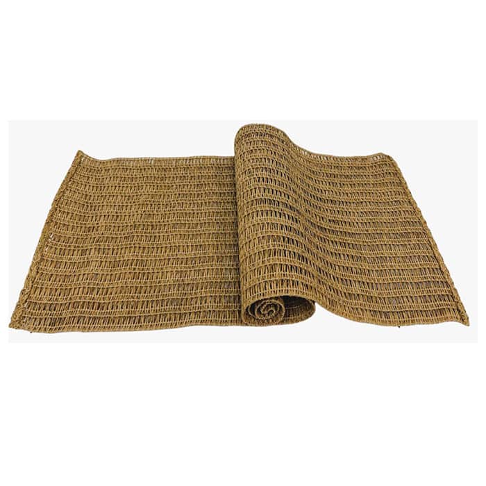 רנר בד קלוע 120×30 ס"מ – חום