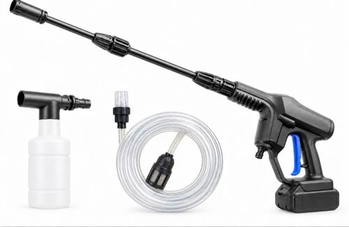מכונת שטיפה נטענת 40 BAR בלחץ 20V /18 + אביזרים PWC201.2 [ סוללה + מטען ] BOLT