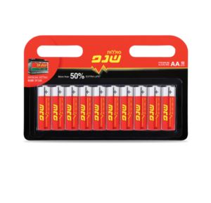 עשירייה של סוללות שנפ AA