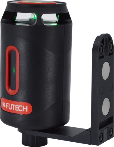 פלס לייזר ירוק FUTECH LL5505 בעיצוב קומפקטי עם מערכת פילוס עצמי