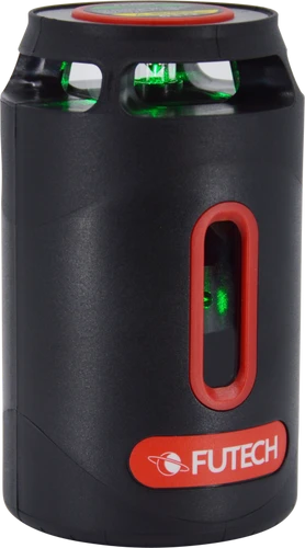 פלס לייזר נטען FUTECH LL5505 עם קרן ירוקה וטעינת USB-C