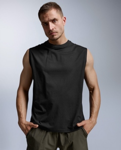 גופיית אימונים אוברסייזד Motion Oversized Tencel Tank BLK/BLK