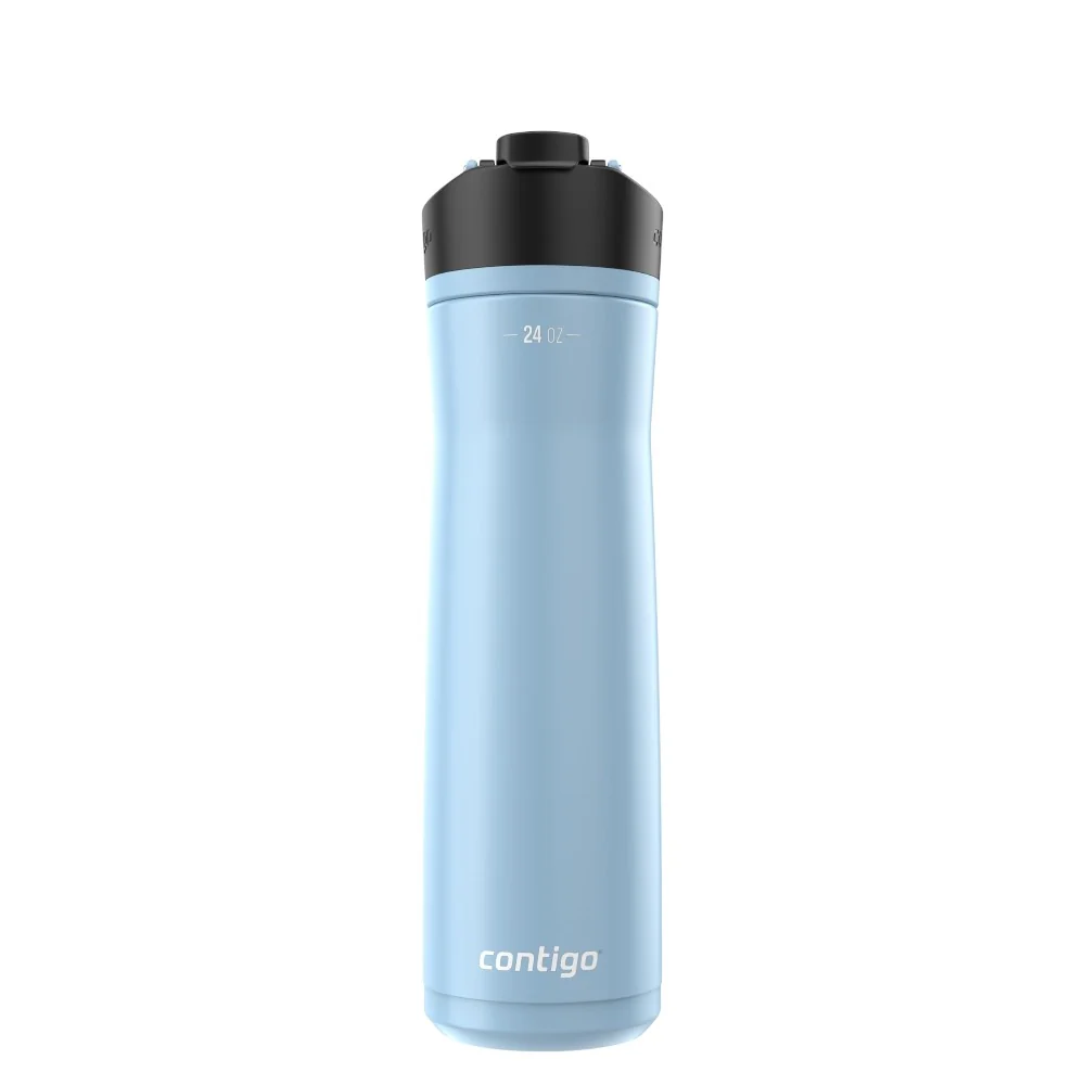 בקבוק מתכת 2.0 תכלת 720 מ"ל קורטלנד קונטיגו | Contigo Cortland chill