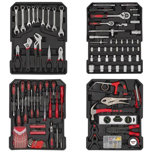סט כלים מעורב במזוודת טרולי 253 חלקים, 106 KRTH10001, MIXED TOOL SET 253 PCS, ברקוד 5400338122224