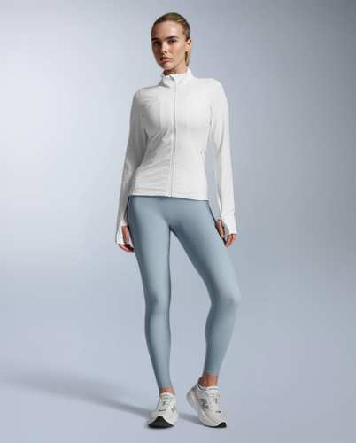 מעיל ריצה Fluid Full Zip Jacket W WHT/WHT