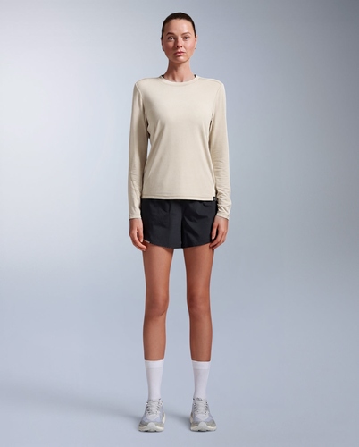 חולצת ריצה מחממת Ignition Wool Long Sleeve W CHK/CHK