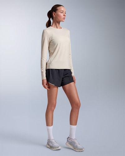 חולצת ריצה מחממת Ignition Wool Long Sleeve W CHK/CHK
