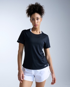חולצת ריצה Aero Tee W BLK/SRF
