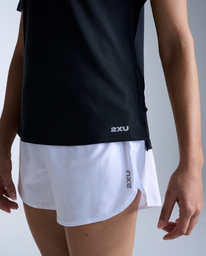 חולצת נשים 2XU Aero Tee BLK/SRF