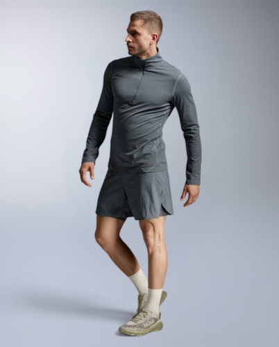 חולצת ריצה Aero Trail 1/2 Zip M TRB/BRF