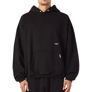 קפוצון REPRESENT מידות S-XXL לגברים בגוון שחור