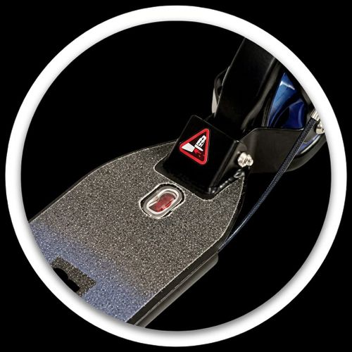 קורקינט מתקפל לילדים ונוער Skater City Cruiser 200 זוג בולמי זעזועים ובלם דיסק אחורי - ורוד