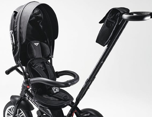 תלת אופן מפואר 6 ב 1 דגם בנטלי Bentley + מתקן כוס מתנה - אדום