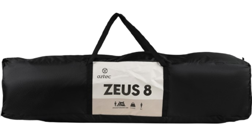 אוהל בן רגע גדול 8 אנשים Zeus 8P אבן - Aztec