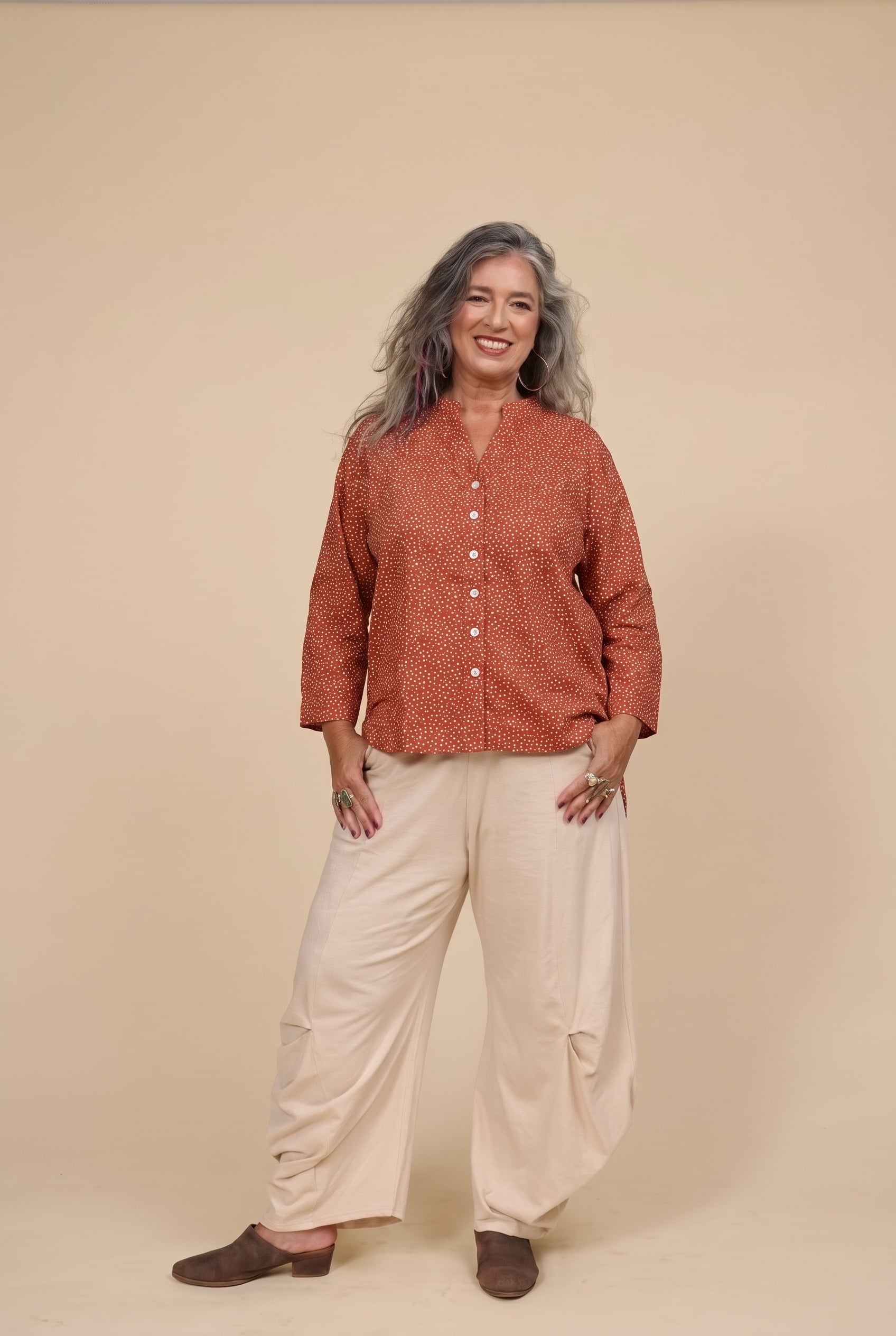 חולצת הודיה plus size