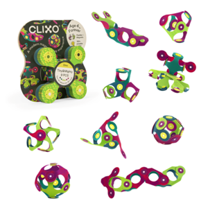 CLIXO דינוזאורים 9 חלקים מגיל 4
