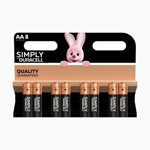 שמיניית סוללות DURACELL AA