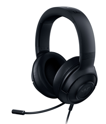 אוזניות גיימינג חוטיות Razer Kraken X Lite עם דרייברים 40 מ