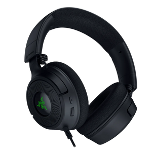 אוזניות גיימינג חוטיות Razer Kraken V4 X עם דרייברים Razer TriForce 40 מ"מ סאונד 7.1 ותאורת Chroma RGB