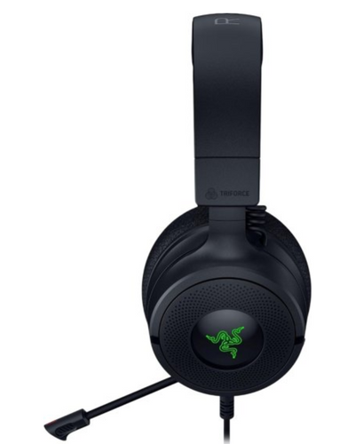 אוזניות גיימינג חוטיות Razer Kraken V4 X עם דרייברים Razer TriForce 40 מ