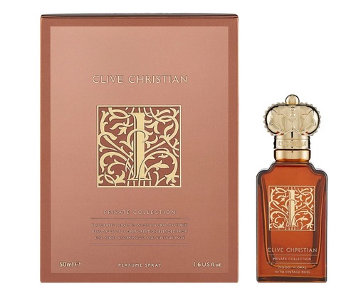 בושם יוניסקס Clive Christian Woody Floral With Vintage Rose Parfum 50 ml