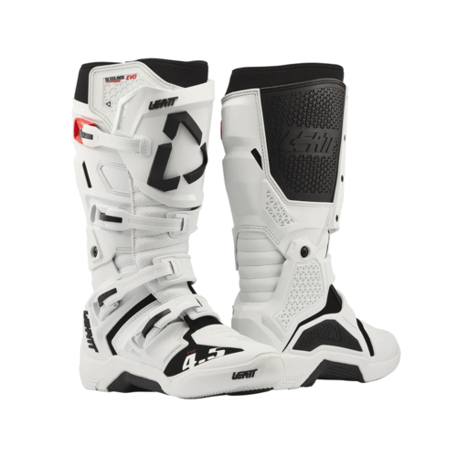 מגף רכיבה ליט לבן - LEATT BOOTS 4.5 EVO