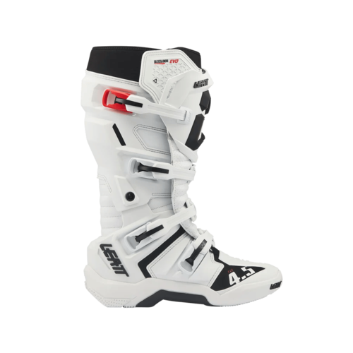 מגף רכיבה ליט לבן - LEATT BOOTS 4.5 EVO