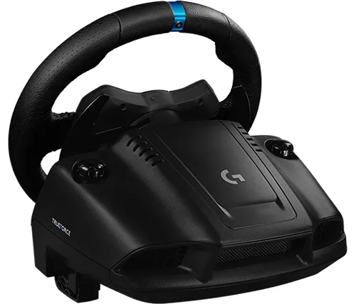 הגה מרוצים Logitech G923 Driving Force, PS5/PS4/PC, TRUEFORCE, 900°