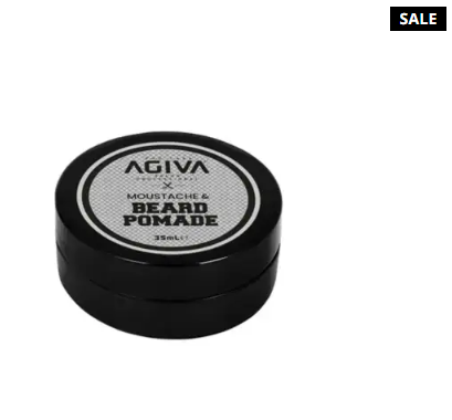 באלם לזקן מעניק ברק ומראה מסודר Agiva Mustache & Beard Pomade אגיבה