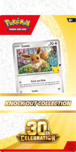  Pokémon TCG 30th Celebration – Knock Out Collection Eevee  	 *קטגוריה ראשית        תאור  	  	 זמן אספקה (בימים)        אחריות 	  	 הוסף קטגוריות משניות     	  	    יצרן        מקט ראשי 	  	 מקט משני (שימוש פנימי) 	  	 תצוגה בחנות 	  		    הצג בחנות 		 תצ