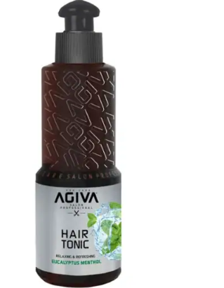 טוניק לשיער לעידוד צמיחת השיער AGIVA HAIR TONIC PURE MENTHOL 300ml