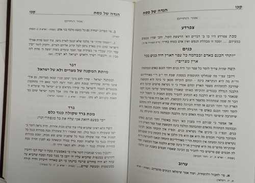 בעי חיי אורח חיים - הגדה של פסח - פסח מעובין