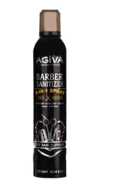 ספריי חיטוי ושימון 5 ב-1 300ML אגיבה | AGIVA