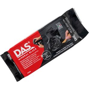 חימר מינרלי שחור מנצנץ DAS Mineral Black ליצירה ופיסול 1 קג
