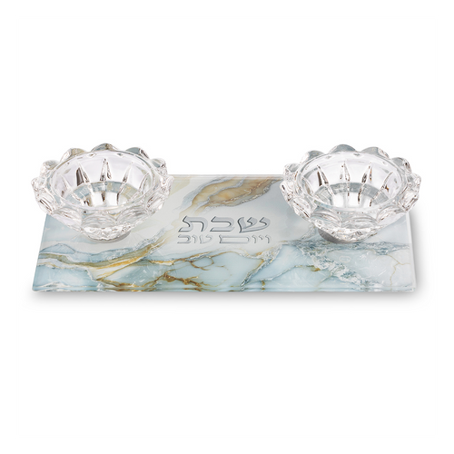 פמוטי זכוכית 10X18 ס