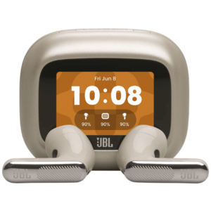 אוזניות אלחוטיות JBL Live Flex 4 - צבע חול