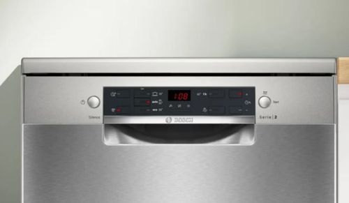 מדיח כלים בוש Bosch SMS25GI09F נירוסטה 12 מערכות כלים 2 סלסלאות | SERIES 2
