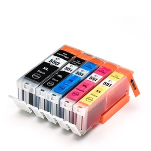 סט 5 ראשי דיו תואמים Canon PGI-550BKXL + CLI-551XL
