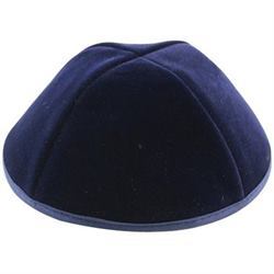 כיפת קטיפה כחול כהה דגם 19568
