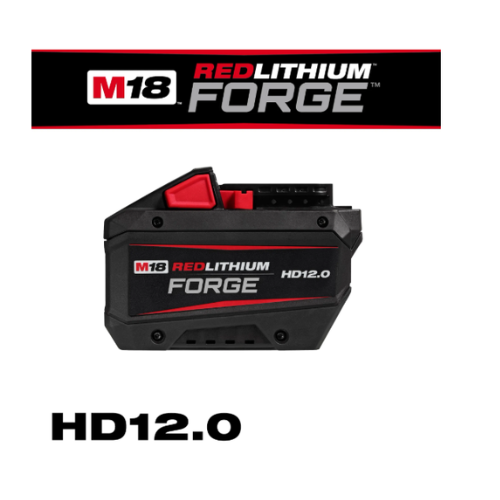סוללת Milwaukee M18 REDLITHIUM FORGE HD12.0 דגם 48-11-1813 18V 12Ah