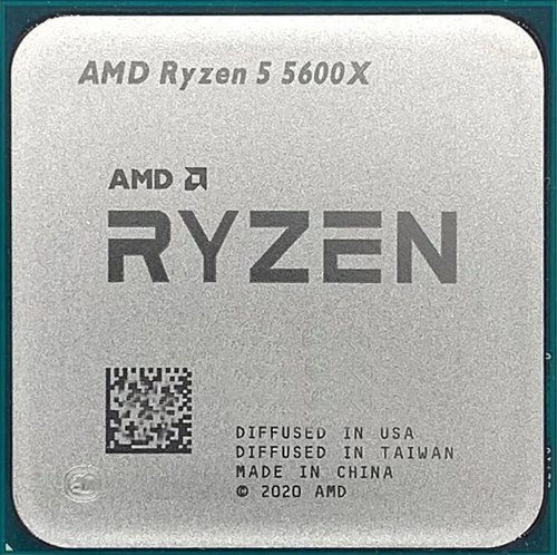 מעבד | AMD Ryzen R5 5600X | Tray 6 Cores Threads 12 Up to | 4.6Ghz