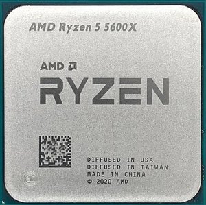 מעבד | AMD Ryzen R5 5600X | Tray 6 Cores Threads 12 Up to | 4.6Ghz