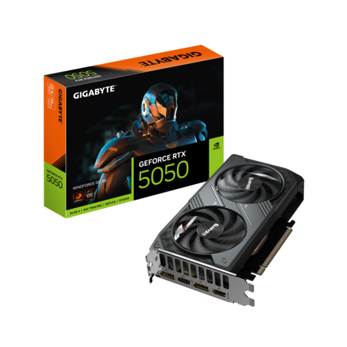 כרטיס מסך | Gigabyte GeForce RTX 5050 WindForce OC | 8GB 2xDP 2xHDMI